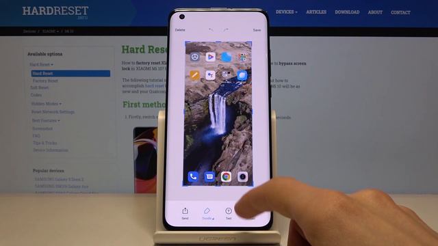 Screenshot XIAOMI MI 10 – How to Take Screenshot Tutorial смотреть онлайн