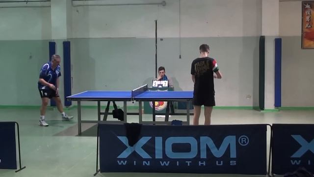 Tennistavolo Serie C2 Sant'Antonio Abate - Mugnano: Russo - Rinaldi 3-1 смотреть онлайн