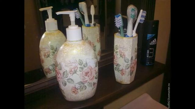 Поделки для ванной / Crafts for the bathroom смотреть онлайн