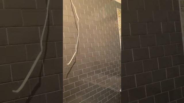 Процесс работы (Коттедж) . Укладка плиты под 45 градусов .