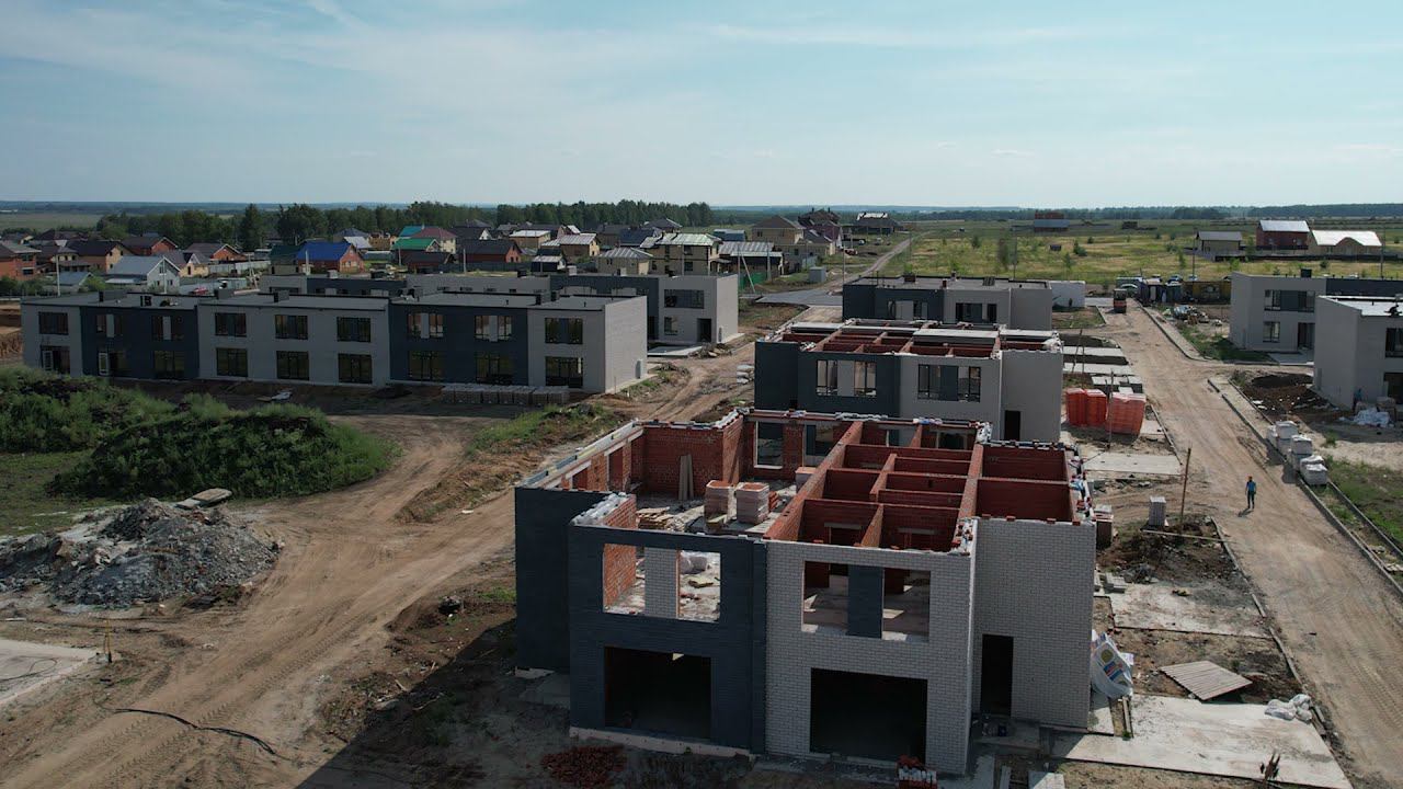 Ход строительства #ТаунПаркSokurov. Июль 2021 смотреть онлайн