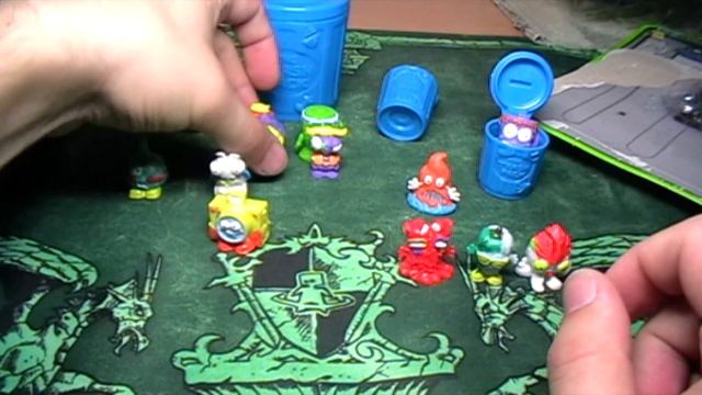 Обзор игрушек - Trash Monsters (Трэш-монстрики) - большой набор смотреть онлайн