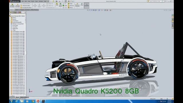 Nvidia Quadro K5200 8GB for SolidWorks for Engineering смотреть онлайн