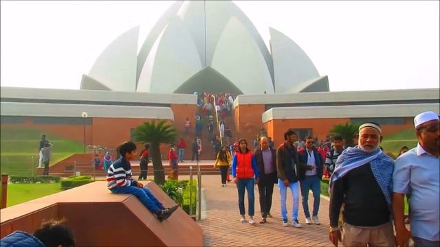 Lotus Temple, New Delhi/Must see Places in India смотреть онлайн