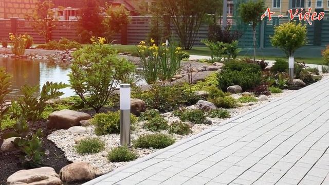 ?Оригинальные примеры дизайна и декора на садовом участке / Examples of garden decoration/ A - Vide смотреть онлайн