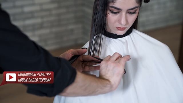 DEMETRIUS | Стрижка на длинные волосы | Стрижка каскад | Лесенка у лица, несведенные зоны смотреть онлайн