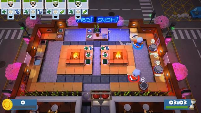 Overcooked! 2 // Part 3 // MEAT and FLOUR - HowDoGame?