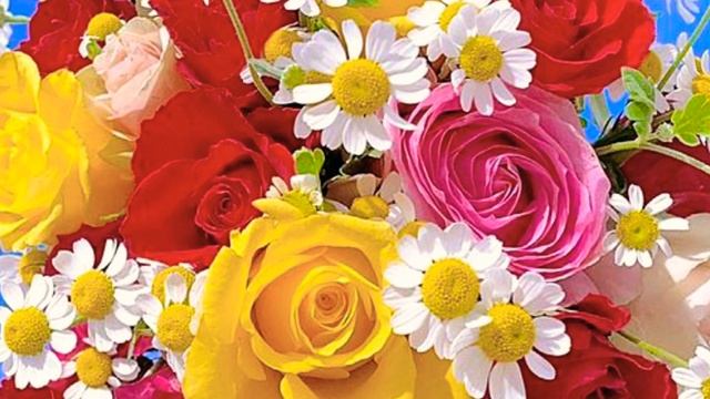 Троица.Красивая музыкальная открытка. смотреть онлайн