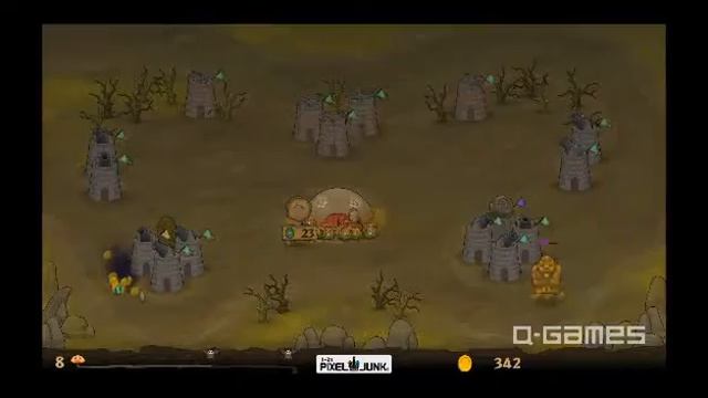 PixelJunk Monsters Encore - Final Stage Boss Clash part 1. смотреть онлайн