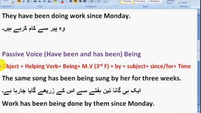 Present Perfect Continuous Tense in Passive voice in Urdu and Hindi.topic 10 смотреть онлайн