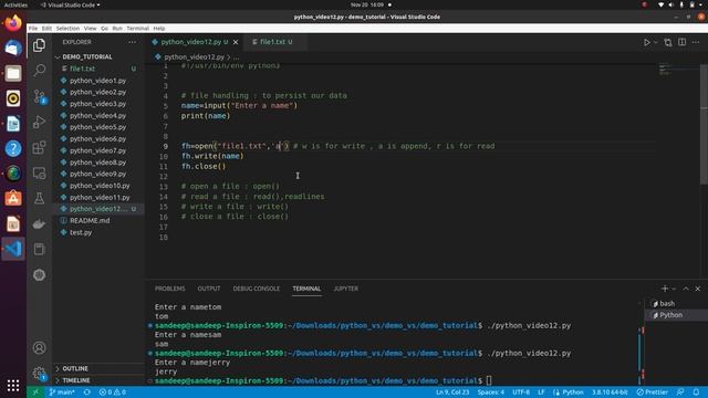 file handling in python смотреть онлайн