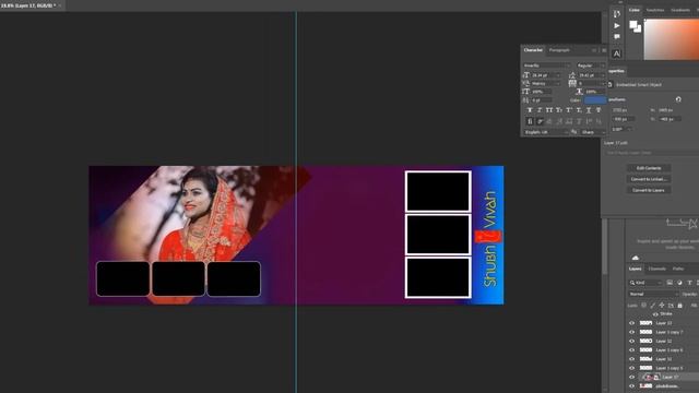 12x36 Album Design Psd 2023 | Photoshop Tutorial | Free Psd смотреть онлайн