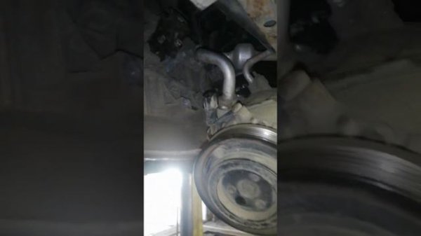 Kia Sportage снятие-установка генератора.