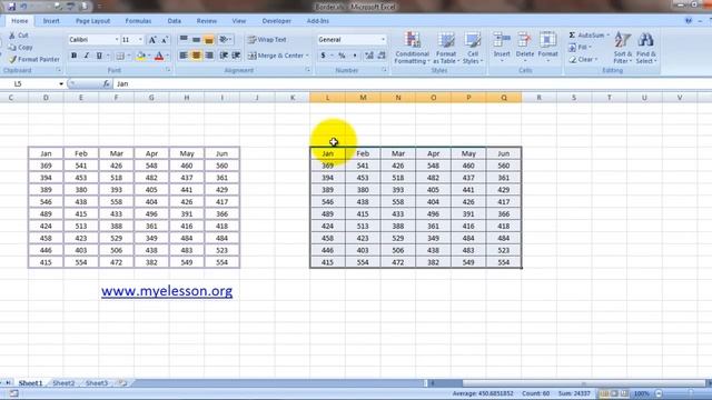 MS Excel : Color Border Line In Excel смотреть онлайн