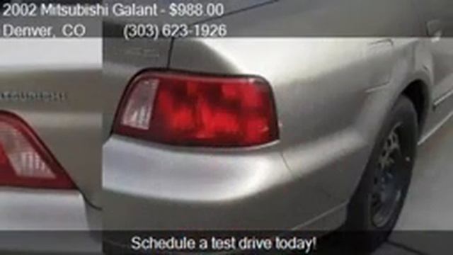 2002 Mitsubishi Galant ES 4dr Sedan for sale in Denver, CO 8 смотреть онлайн