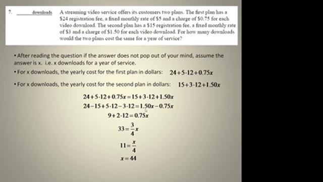 Mathcounts Preparation for the Sprint Round - Part 1 смотреть онлайн