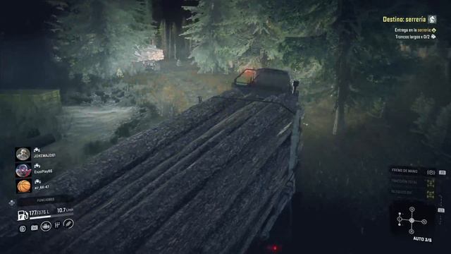 Snow⭐Runner (PS4-PRO) Latrell Game #19 Coop / Yukon / Mods смотреть онлайн
