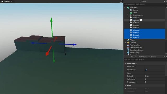How to make a Map in Roblox Studio | Grass and Dirt | Part 1 смотреть онлайн