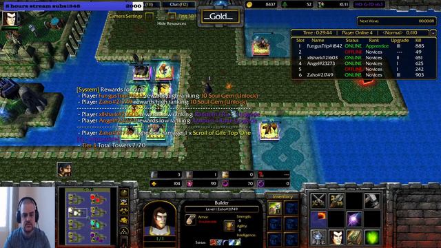 Warcraft 3 Heroic Origins Galaxy TD #9 - Keep playing смотреть онлайн