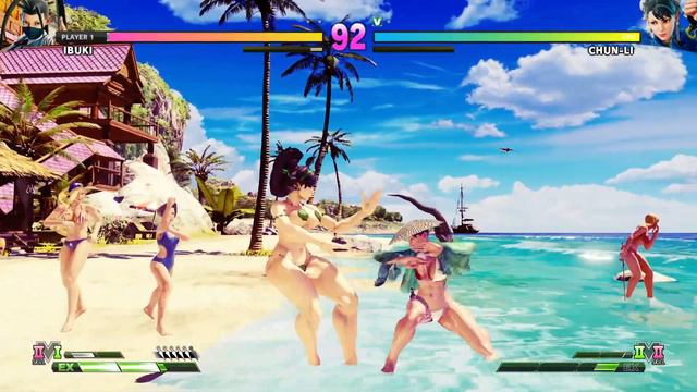 STREET FIGHTER V CE, RONIN IBUKI VS SEASHELL CHUN-LI, HOT GIRL SUMMER! (SFV PC MODS) смотреть онлайн