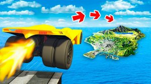 СМОЖЕТ ЛИ РЕАКТИВНАЯ ТАЧКА ПЕРЕЛЕТЕТЬ ВСЮ КАРТУ В ГТА 5 ? - ЭКСПЕРИМЕНТ В GTA 5