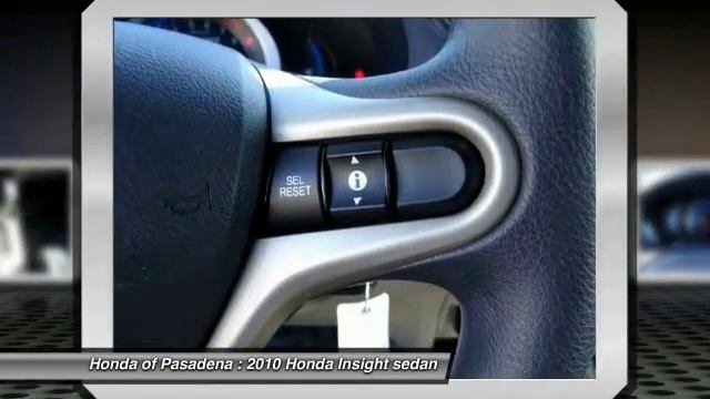 2010 Honda Insight Pasadena Los Angeles Glendale Alhambra Cerritos Orange County 0403933A
