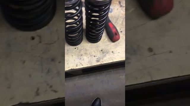 Пружины Урал в амортизаторы Showa (Honda CB400SF)