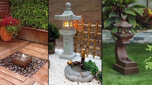 Cool Garden Fountain Ideas and Inspirations. Garden Design and Decoration with Fountain. смотреть онлайн