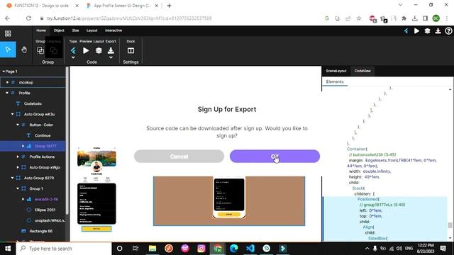 Convert Figma Design into Flutter Code | Function12.io | Hindi | Codetodo смотреть онлайн