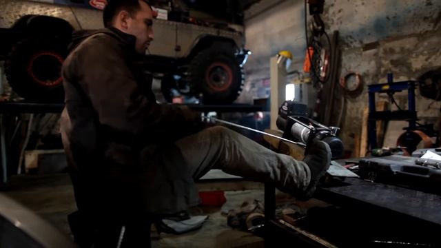 Установка лебёдки Superwinch Ts9500 в штатный бампер Nissan_np300