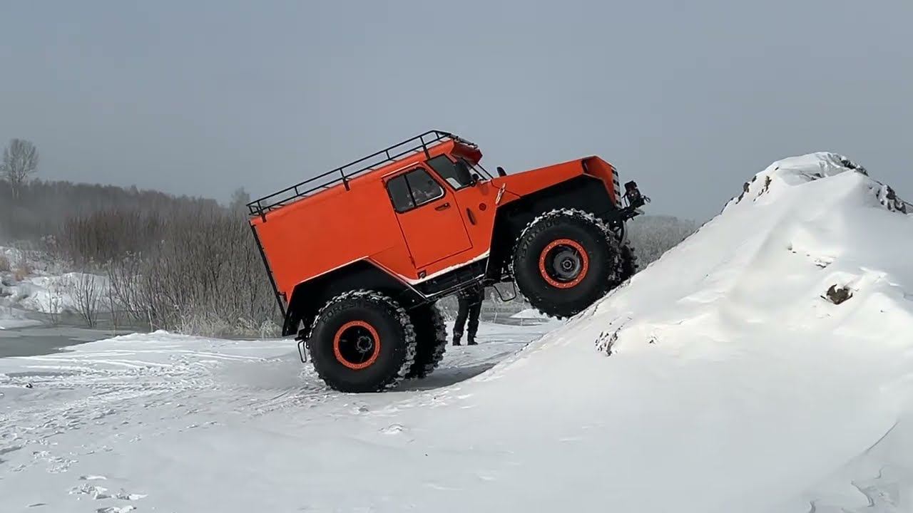 Заводские испытания вездехода Шторм смотреть онлайн