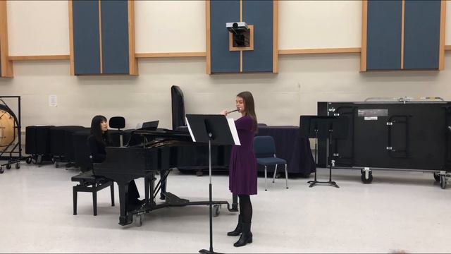 Sonata for Flute and Piano Mvt. 1 & 2 - Francis Poulenc смотреть онлайн