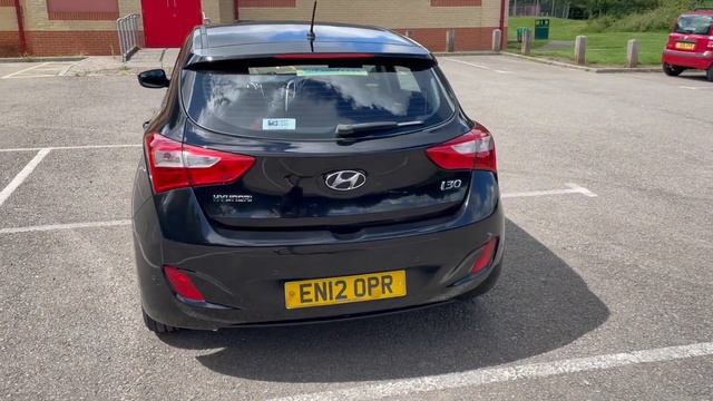 Hyundai I30 Black смотреть онлайн