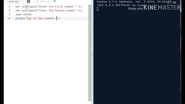 How to find the sum and product of two numbers || Python programming for beginners || Class XI || смотреть онлайн