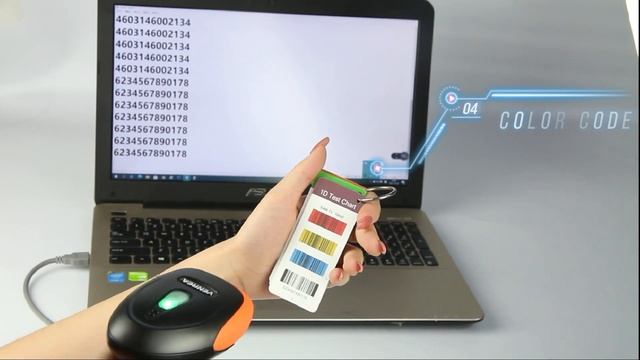 Yanzeo C2000 wired Barcode Scanner, 1D 2D code on PC and Phone Screen #barcodescanners смотреть онлайн