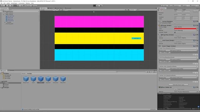 How to Create a 2D Card Game in Unity - Part 2 (Canvas Cleanup and Advanced Interactivity) смотреть онлайн