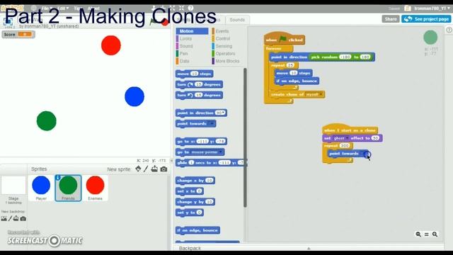Circle Wars - Scratch Time Lapse - Game comes out on 20th April смотреть онлайн