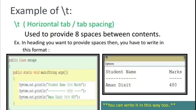 Escape Sequences in Java | ICSE Class 9th Computer Chapter - 3 смотреть онлайн