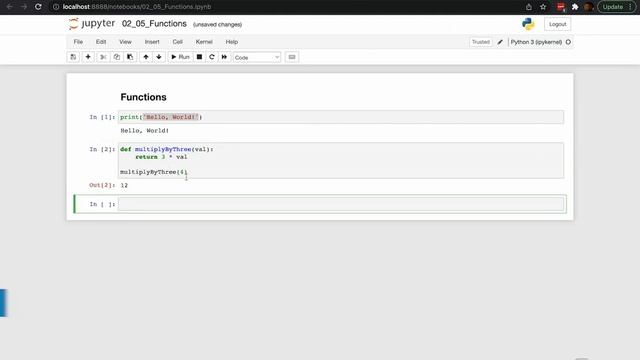 Functions | Python Essential Training смотреть онлайн