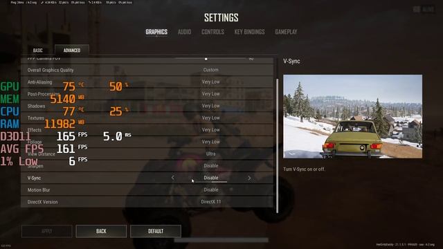 PUBG - I5 13400F + RTX 3060 Ti GDDR6X - 1080p Max & Low Settings - Benchmark Fps Test