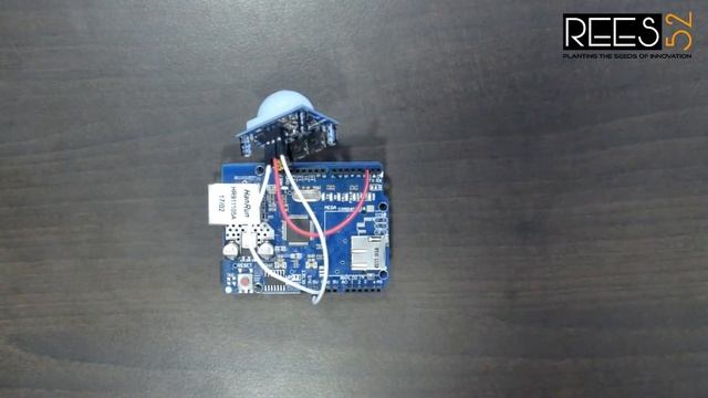 Make a motion Detector using PIR Motion sensor Module with Arduino Uno and Ethernet shield - PART 7 смотреть онлайн
