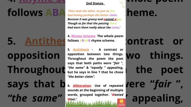 LITERARY Devices- THE ROAD NOT TAKEN|Robert Frost| смотреть онлайн