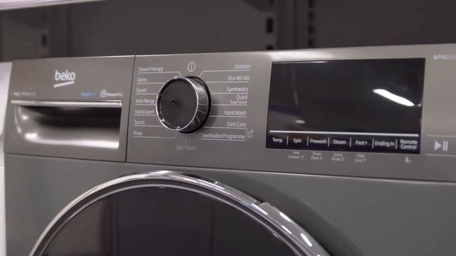 Beko AquaTech B5W5941AG Bluetooth 9 kg 1400 Spin Washing Machine – Graphite - Quick Look смотреть онлайн