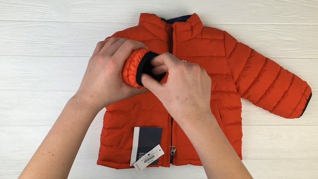 Демісезонна двостороння куртка Gap смотреть онлайн
