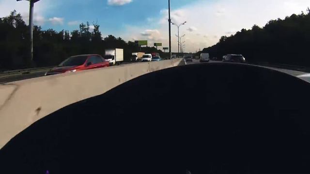 Moscow highway Yamaha R1 200+ смотреть онлайн
