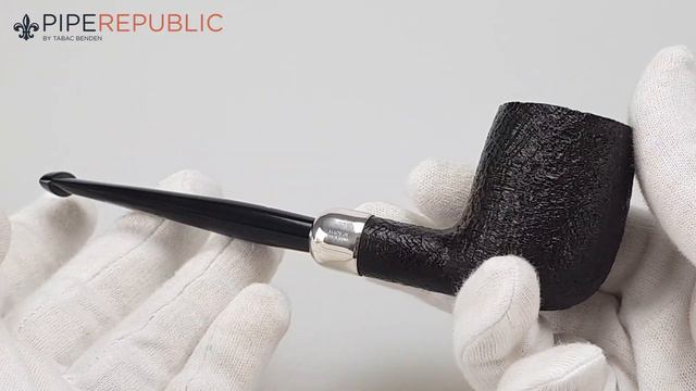 Dunhill - The White Spot Shell Briar Pfeifen Billard Einzelstück 4103 (Army Mount Silver Surfac... смотреть онлайн