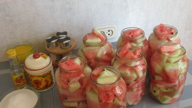 Арбузы маринованные | #рецепт | Что делать если арбуз неспелый? смотреть онлайн