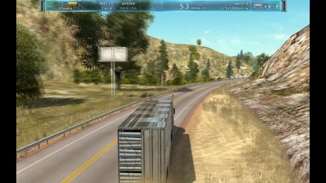 "Дальнобойщики 3: Покорение Америки", игровое видео №4 смотреть онлайн