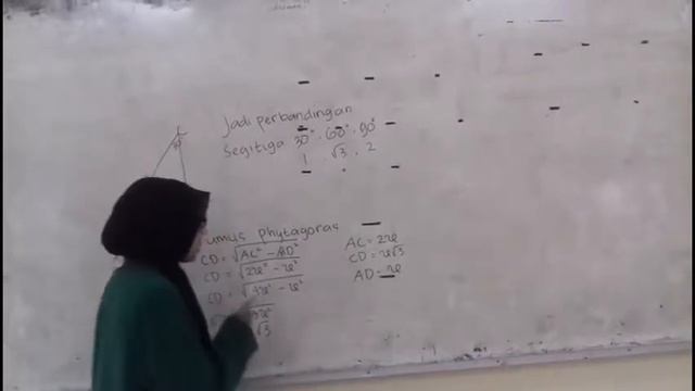 GEOMETRI EUCLID (Segitiga Siku-siku 30 - 60 - 90) смотреть онлайн