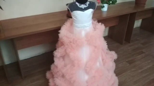 Платье облако на девочку 134рост. мк уже на канале есть. смотреть онлайн